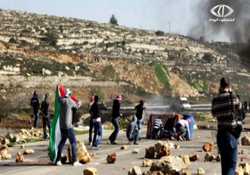 مواجهات في أنحاء اللضفة الغربية خلال الأسبوع الماضي - 31 – 1 – 2015 – محمود فارس