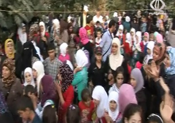 نشاطات متنوعة بمناسبة عيد الأضحى لأطفال مخيم اليرموك في منطقة يلدا – 28 – 09 – 2015 – رنا البجيرمي