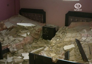 عائلة كساب ضحية جديدة لمماطلة الأونروا في عملية إعادة بناء المنازل الأيلة للسقوط في مخيم  الرشيدية جنوب لبنان – 22 – 6 – 2015 - مريم الحاج موسى