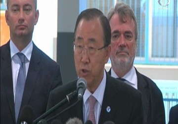 الأمين العام للأمم المتحدة يصل إلى قطاع غزة في زيارة وداعية - فاطمة عبد الجواد - 28 - 6 - 2016