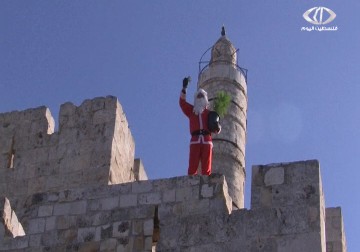 فلسطين المحتلة تستعد لاستقبال الميلاد المجيد وسط أجواء من البهجة والفرح – 22 – 12 – 2014 – نورا المشهراوي
