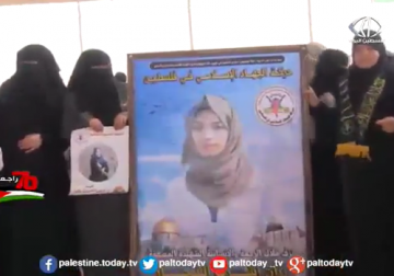 تقرير | "رزان النجار بأي ذنب قتلت" .. فعاليو بخانيونس رفضاً لإعدام النجار