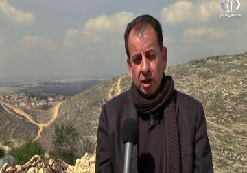 الاحتلال يخطر بإيقاف مشروع استصلاح أراضٍ قرب مستوطنة إيفني حيفتس - أمون الشيخ - 23 - 2 - 2017