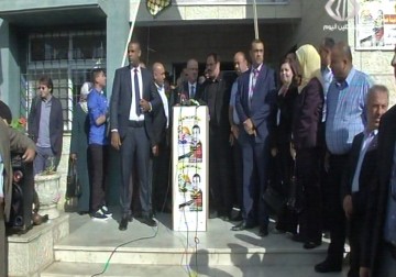 إطلاق اسم الشهيد الطفل علي دوابشة على مدرسة دوما الأساسية  بالضفة الغربية - 24 - 8 - 2015 - أمون الشيخ