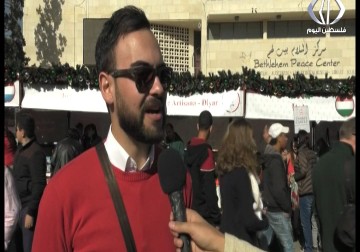 افتتاح سوق الميلاد الذي يجمع عدة منتجات تخص الأعياد المجيدة - فداء نصر - 27 - 11 - 2016