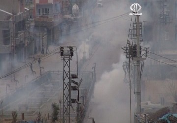 اشتباكات بين الشرطة ومحتجين أكراد في ذكرى اعتقال أوجلان - 16 - 2 - 2014 - فاطمة ابراهيم 