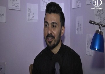 شادي عبد الله.. صحفي موهوب في الرسم والتصميم - أمون الشيخ - 16 - 3 - 2017