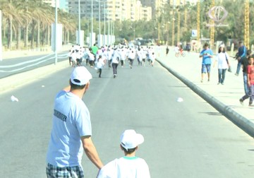 برنامج التعاون الإنمائي الإيطالي و الأونروا ينظموا ماراثون الركض من أجل المساواة في مدينة صور اللبنانية - 17 - 5 - 2015 - نور الزمان شوقي