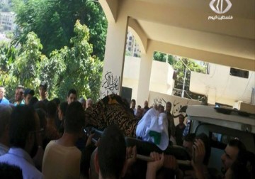 تشييع  ضحايا الاشتباكات الدامية داخل مخيم عين الحلوة جنوبي لبنان - 30 - 7 - 2015 - علي سليمان