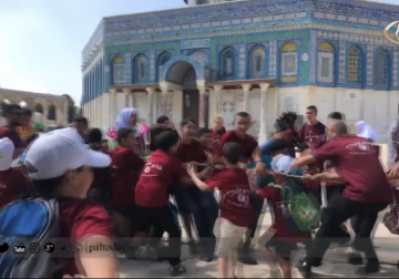 تقرير | عشرات الأطفال  يشدون الرحال إلى الأقصى للمشاركة في 'طلائع الأقصى'