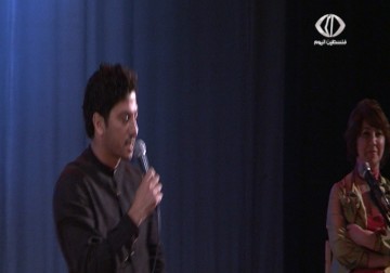 مخول يحيي أمسية  شعرية  في قصر الأونيسكو بالعاصمة اللبنانية بيروت – 18 – 6 – 2015 – أيهم السهلي