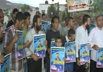 الشيخ طارق قعدان يزور عائلة الاسير محمد علان فور الافراج عنه – 13 – 8 – 2015 - جهاد بركات