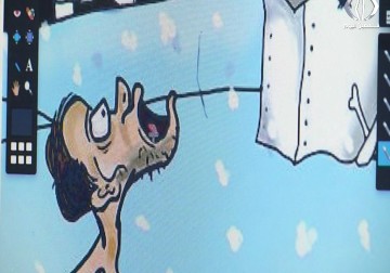 عز الدين لولو .. فنان صغير يجيد رسم اللوحات الضوئية - رمزي البيروتي - 5 - 10 - 2016