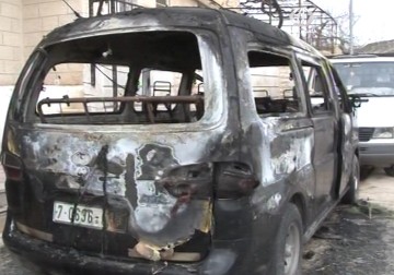 الاحتلال يعطب 31 سيارة لفلسطينيين في قرية شرفات جنوبي القدس - 19 - 2 - 2014 - أيهم السهلي