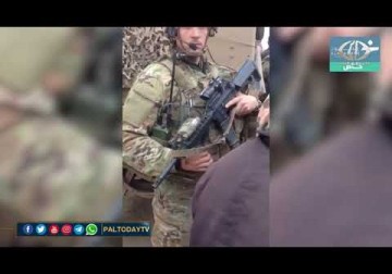 سوريا_ اشتباكات بين مواطنين سوريين وقوات أميركية في القامشلي