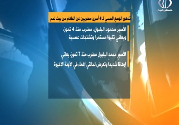 مضايقات اسرائيلية للأسرى المضربين عن الطعام - فاطمة عبد الجواد - 10 - 8 - 2016
