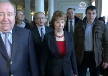 اشتون تبحث في العاصمة الأوكرانية كييف استقرار الأوضاع السياسية والإقتصادية في البلاد - 24 - 2 - 2014 - فاطمة ابراهيم