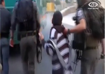 قوات الاحتلال تعتقل 25 طفلا خلال شهر واحد - 1 - 1 - 2015 - جلال قبطان