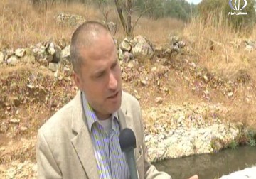 سلفيت..الاحتلال يُغرق وادي المطوي بالمياه العادمة - 29 - 6 -2016