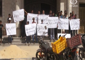 سكان شارع الحلقاوي في رفح يطالبون البلدية بترصيف شارعهم الرملي - 21 - 8 - 2015 - علاء سلامة