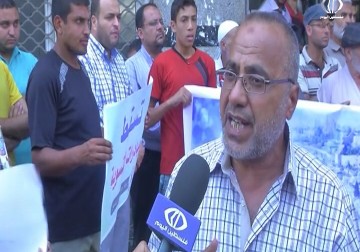 حركة الجهاد تنظم وقفة تضامنية دعماً وإسناداً لصمود أهالي الضفة - رمزي أبو جزر - 27 - 7 - 2016