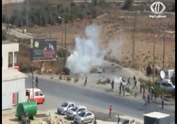 مواجهات عند مدخل مخيم العروب ومفترق بيت عينون بالخليل – 5 – 10 – 2015 – لبيبة شريفة