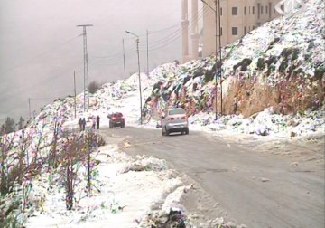 العاصفة الثلجية الدامون تسجل أرقاما قياسية في درجات الحرارة وكميات الثلوج بفلسطين المحتلة  - 19 - 2 - 2015 - فاتن الصالح