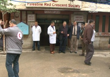 زيارة ميدانية لوفد الهلال الأحمر الدولي في مستشفى حيفا في لبنان – 25 – 2 – 2015 – فاتن الصالح