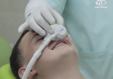 غاز الضحك في علاج الأسنان لأول مرة في قطاع  غزة – 10 – 2 – 2015 – مريم حج موسى