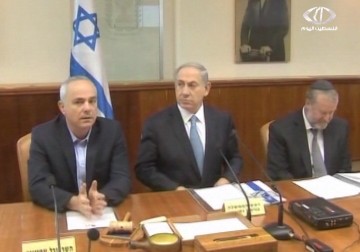 اجتماع للحكومة الاسرائيلية بغياب ليفني ولبيد قبل يوم من حل الكنيست لنفسه  - 7 – 12 – 2014 - أحمد البديري
