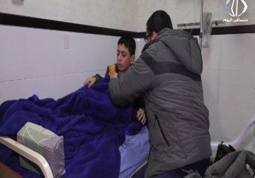 الطفل المحرر أسامة زيدات على موعد مع محاكم الاحتلال من جديد رغم إصابته - جهاد بركات 