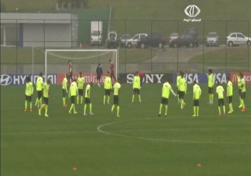 المنتخب البرازيلي ونظيره الكرواتي يطلقان صافرة البداية مساء الخميس - 11 - 6 - 2014 - حسن عارفه