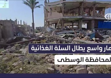 دمار كبير للسلة الغذائية بوسط غزة بعد تجريف الاحتلال أراضي دير البلح ومطالبات بإدخال معدات