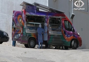 مشروع قطار الطعام ...  مطعم متنقل يجوب مدينة رام الله بحثاً عن الرزق - 20 - 4 - 2016