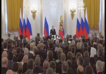 بوتين يوقع مرسوم ضم القرم للإتحاد الروسي – 18 – 3 – 2014 – جلال قبطان