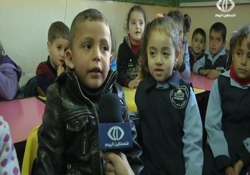 أطفال روضة بيت المقدس نموذج لما يعانيه الأطفال في محيط الحرم الإبراهيمي من اعتداءات الاحتلال – 06 – 12 – 2015 – فداء نصر