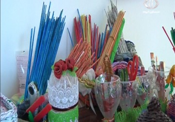 فنانة هندية تحول الأشياء المهملة لأعمال فنية – 1 – 9 – 2015 – فاطمة ابراهيم