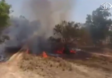 تقرير| اتساع الحرائق في المستوطنات المحاذية لغزة