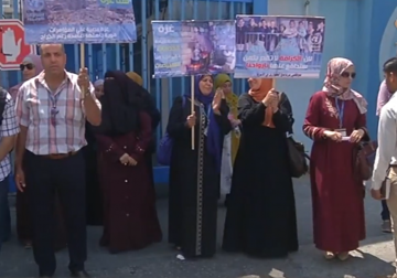 تقرير| اعتصام أمام مكتب مدير العمليات رفضا لقرار فصل عدد من العاملين في الطوارئ 