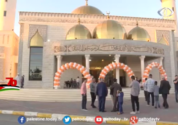 تقرير | المئات يشاركون باحتفالات عيد الفطر في ساحة مسجد سردا الكبير 