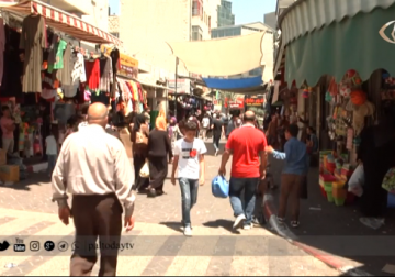 تقرير | ازدحام في الأسواق الفلسطينية يقابله ركود في الحركة الشرائية وآمال لدى التجار بالانتعاش