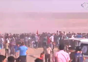 تقرير|  الاف الفلسطينيين يشاركون في جمعة من غزة إلى الضفة دم واحد ومصير مشترك