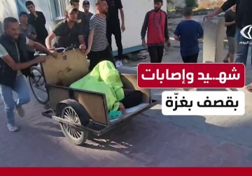 لحظة وصول طفل شـ.ـهيد وإصابات إلى مستشفى المعمداني جراء استهداف منطقة الشعف شرق مدينة غزة