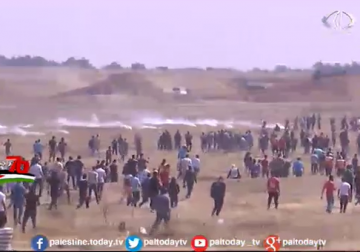 تقرير| في جمعة الاعداد والنذير...التفاف وحضور شعبي كبير خلف مسيرات العودة  