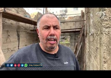 سياسة الهدم_ قوات الاحتلال تجبر المقدسي محمد أبو الحمص على هدم غرفة قيد الإنشاء في العيسوية