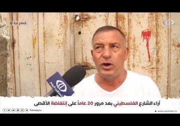 آراء الشارع الفسطيني بعد مرور 20 عاماً على انتفاضة #الأقصى