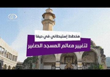 فلسطين المحتلة| مخطط إسرائيلي جديد يرمي لطمس معالم المسجد الصغير بحيفا عبر إقامة مبنى استيطاني قربه