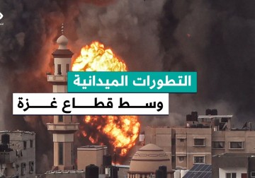 التطورات الميدانية والأوضاع الإنسانية في مخيمات ومدن وسط قطاع غزة.