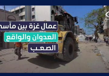 #تقرير | حربا تحرمهم لقمة العيش وكرامة الحياة..مراسل فلسطين اليوم عماد دلول يرصد الواقع الصعب لعمال #غزة في يومهم العالمي وسط آثار العدوان وانهيار سبل العيش