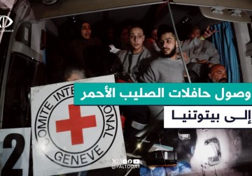 من استقبال الأسرى المفرج عنهم في صفقة طوفان الأحرار في بلدة بيتونيا برام الله